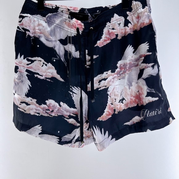 Amiri black shorts